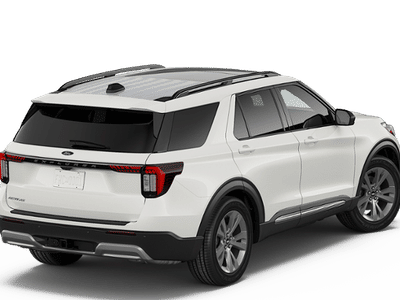 2026 Ford Explorer — rear three-quarter view