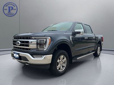 2021 Ford F-150 — rear three-quarter view