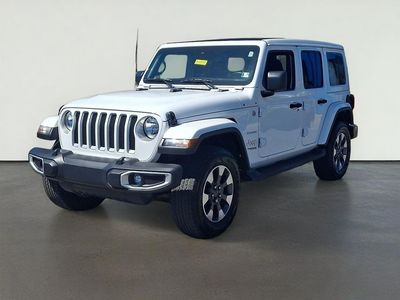 2021 Jeep Wrangler — rear three-quarter view