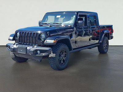 2022 Jeep Gladiator — rear three-quarter view