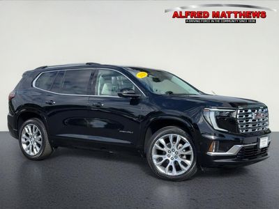 2026 GMC Acadia — rear three-quarter view
