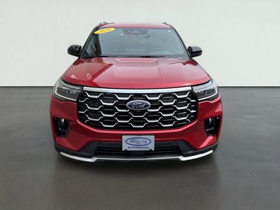 2026 Ford Explorer — rear three-quarter view