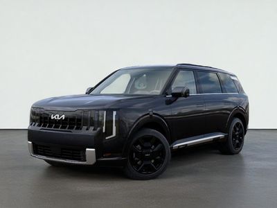 2027 Kia TELLURIDE HYBRID SX in Panthera Metal — front three-quarter view