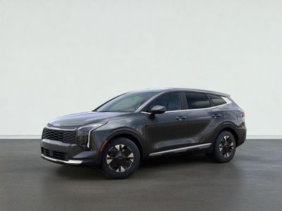 2026 Kia SPORTAGE HYBRID — rear three-quarter view