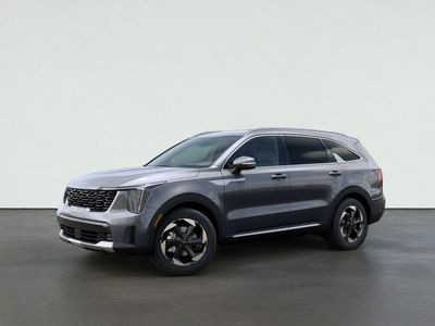 2026 Kia SORENTO HYBRID — rear three-quarter view