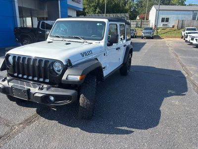 2021 Jeep Wrangler Unlimited — side profile view