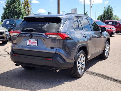2021 Toyota RAV4 — rear three-quarter view