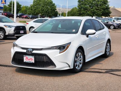 2022 Toyota Corolla — interior view
