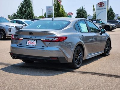 2026 Toyota Camry — rear three-quarter view
