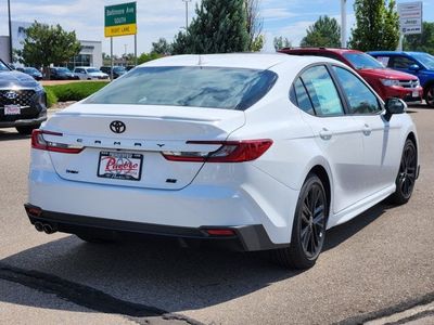 2026 Toyota Camry — rear three-quarter view