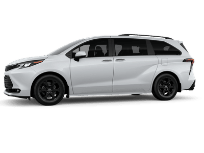 2026 Toyota Sienna — rear three-quarter view