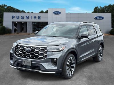 2026 Ford Explorer — rear three-quarter view