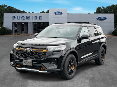 2026 Ford Explorer — rear three-quarter view