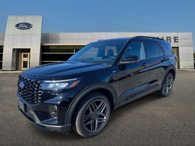 2026 Ford Explorer — rear three-quarter view