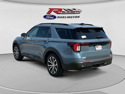 2026 Ford Explorer — rear three-quarter view