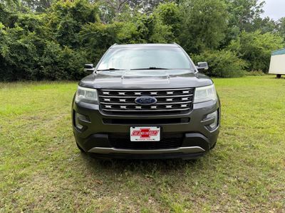 2017 Ford Explorer — rear three-quarter view