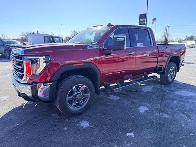 2026 GMC Sierra 3500 HD — rear three-quarter view