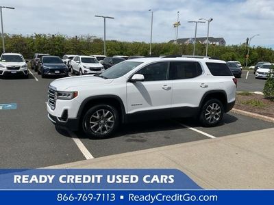 2023 GMC Acadia — rear three-quarter view
