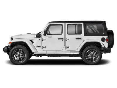 2024 Jeep Wrangler 4xe — rear three-quarter view
