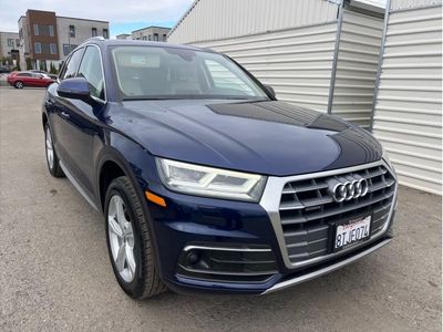 2020 Audi Q5 — rear three-quarter view