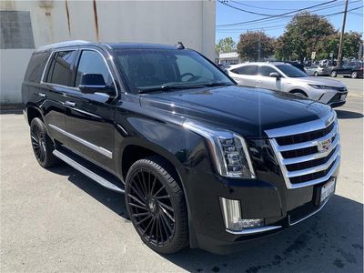 2018 Cadillac Escalade — rear three-quarter view
