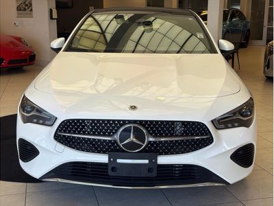 2025 Mercedes-Benz CLA — rear three-quarter view