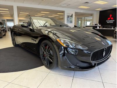 2017 Maserati GranTurismo — rear three-quarter view