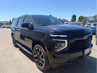 2025 Chevrolet Suburban — rear three-quarter view