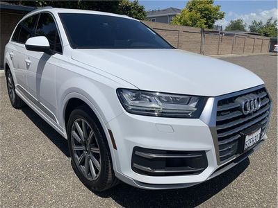 2018 Audi Q7 — rear three-quarter view