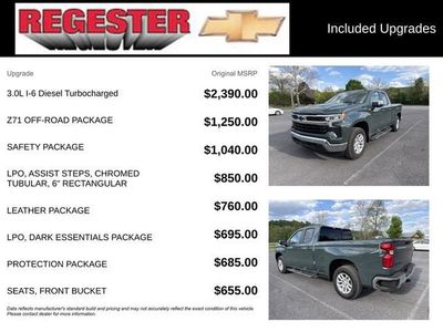 2025 Chevrolet Silverado 1500 — detail view