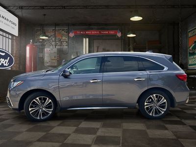 2019 Acura MDX — rear three-quarter view