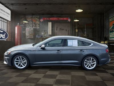 2023 Audi A5 Sportback — rear three-quarter view