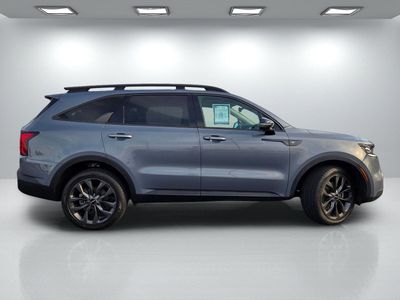 2023 Kia Sorento — rear three-quarter view