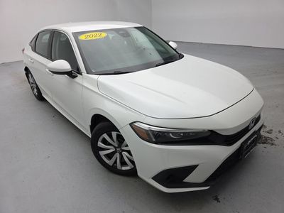 2022 Honda Civic Sedan — rear three-quarter view