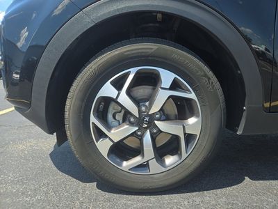 2021 Kia Sportage — rear three-quarter view