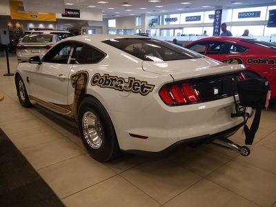 2018 Ford Mustang — rear three-quarter view