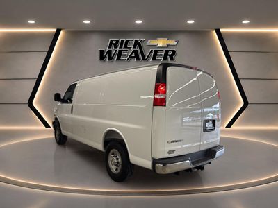 2025 Chevrolet Express Cargo — rear three-quarter view