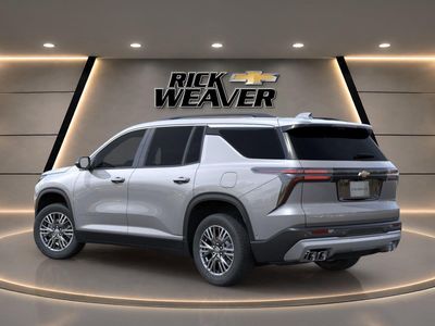 2026 Chevrolet Traverse — rear three-quarter view