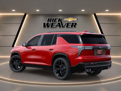 2026 Chevrolet Traverse — rear three-quarter view
