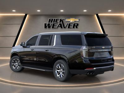 2026 Chevrolet Suburban — rear three-quarter view