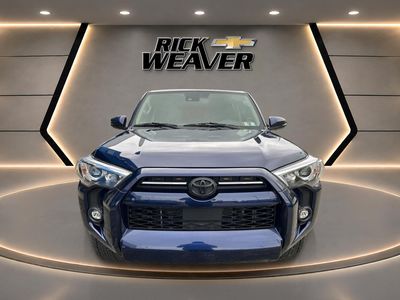 2021 Toyota 4Runner — rear three-quarter view