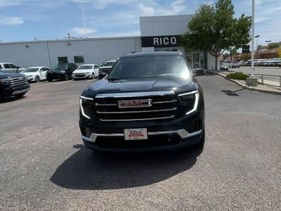 2026 GMC Acadia — rear three-quarter view