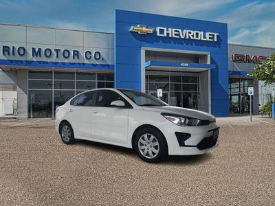 2023 Kia Rio — rear three-quarter view