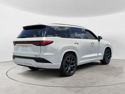 2025 Lexus TX 500h — rear three-quarter view