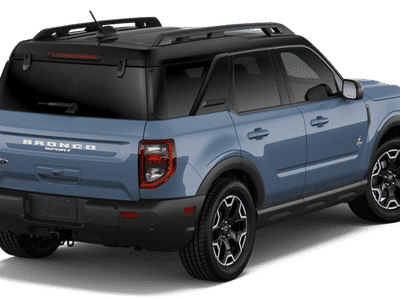 2026 Ford Bronco Sport — rear three-quarter view