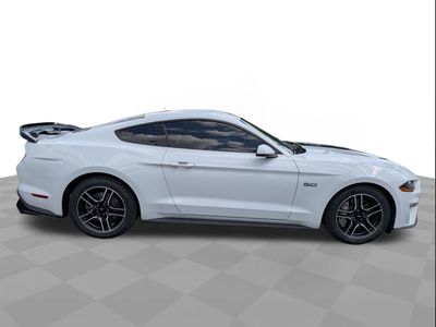 2022 Ford Mustang — rear three-quarter view