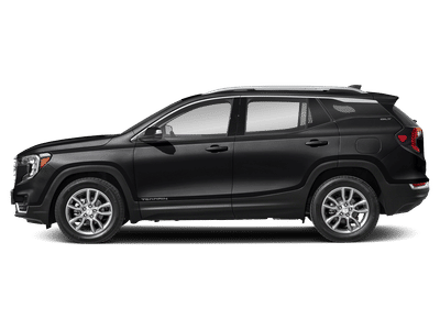 2022 GMC Terrain — rear three-quarter view