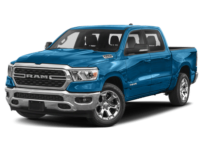 2022 RAM 1500 — rear three-quarter view