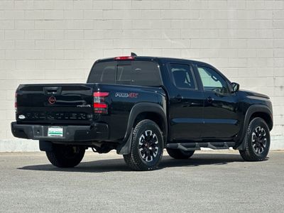 2023 Nissan Frontier — rear three-quarter view