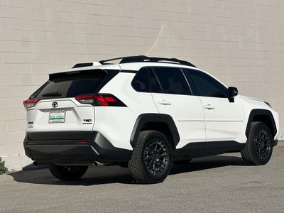 2024 Toyota RAV4 — rear three-quarter view